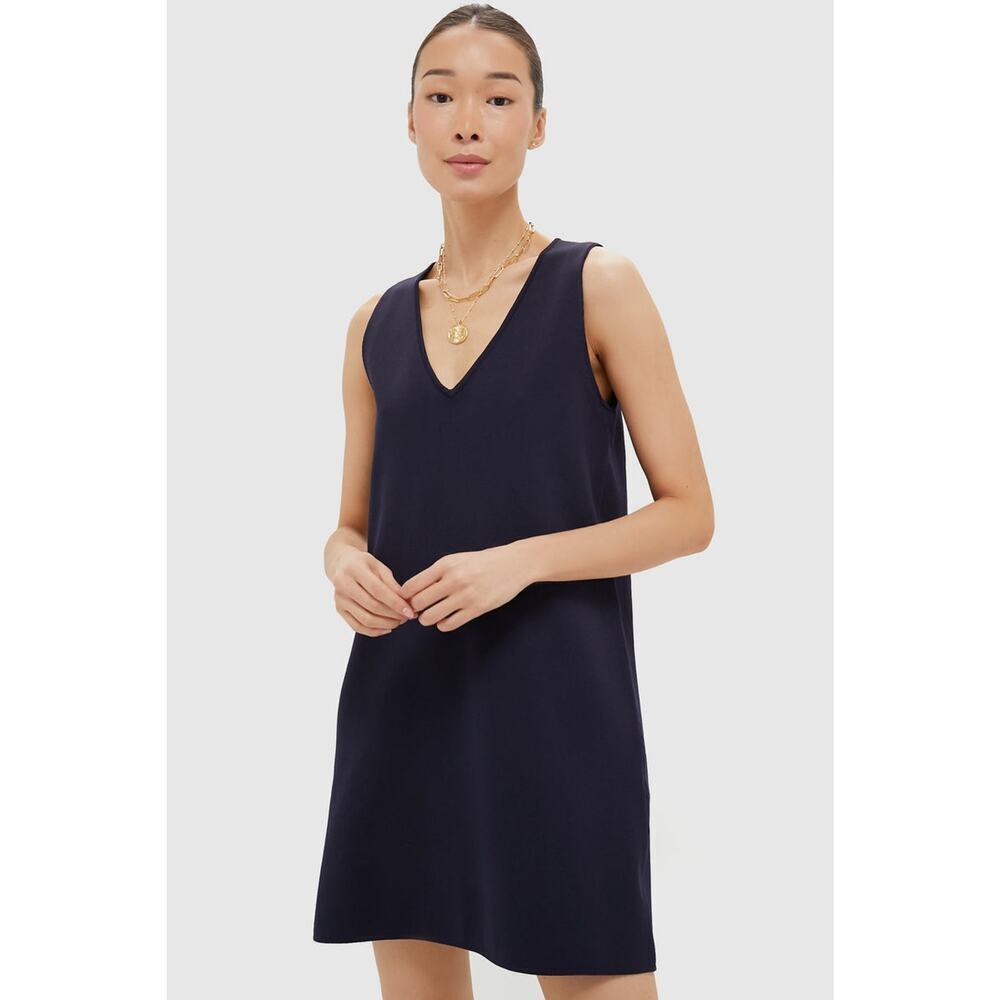 POMANDER PLACE Navy Knit Bixby Dress Size M NWT Retail $98 Tuckernuck